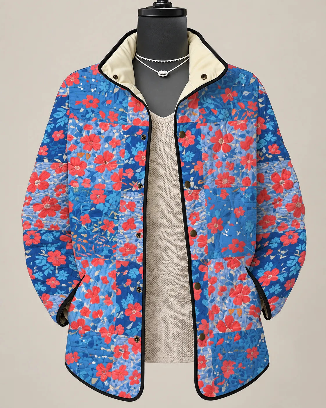 Rosalie Meadow Bloom Quilted Jacket