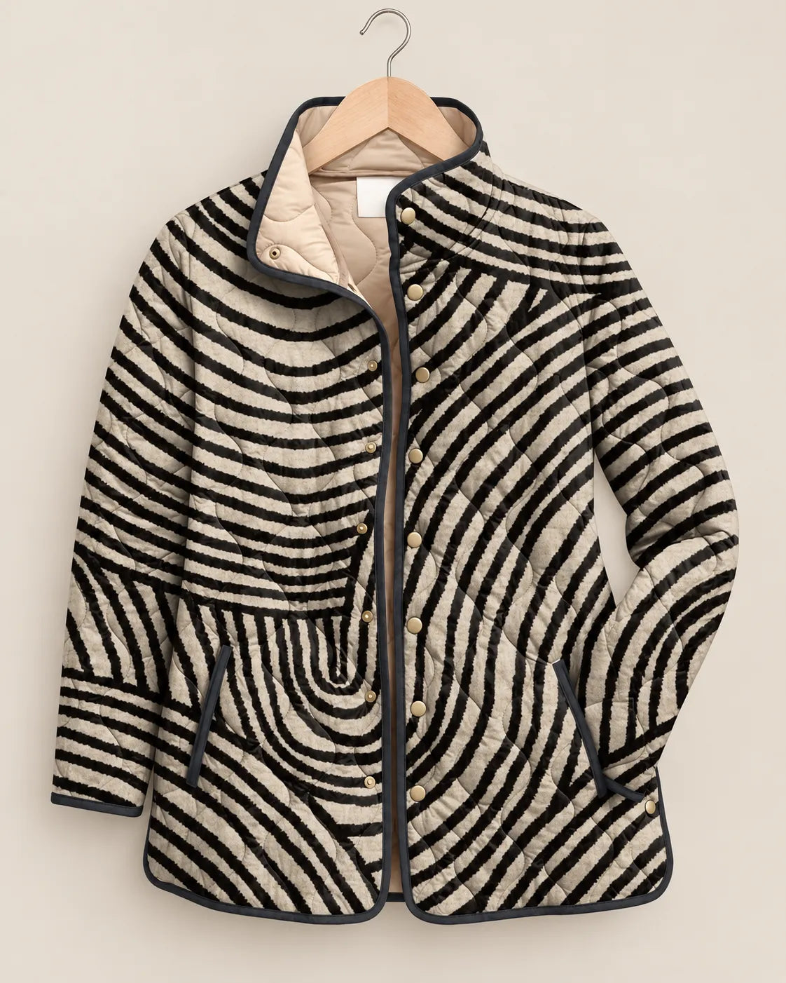 Rosalie Colorful Paisley Quilted Jacket