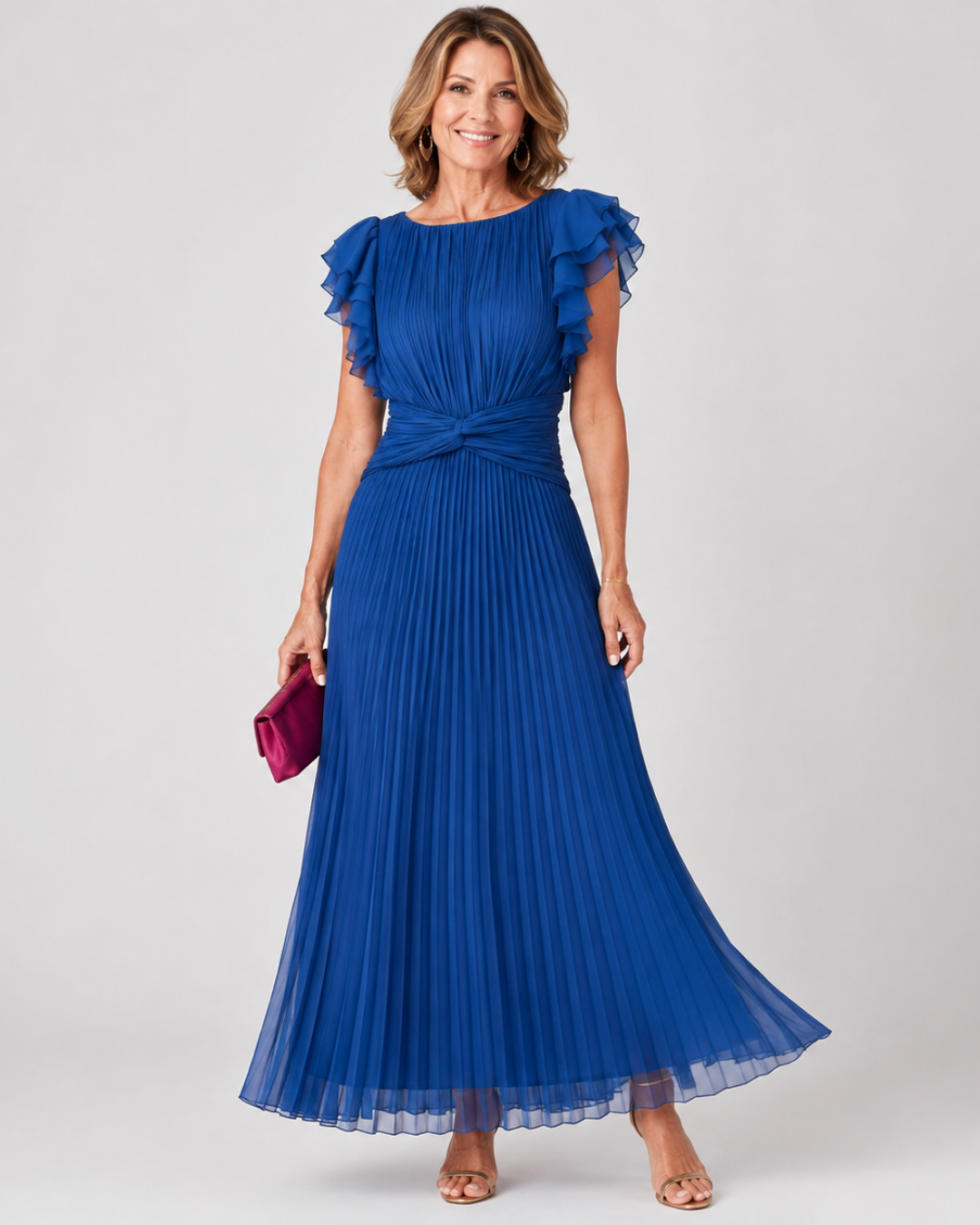 Lara | Classic Pleated Dress