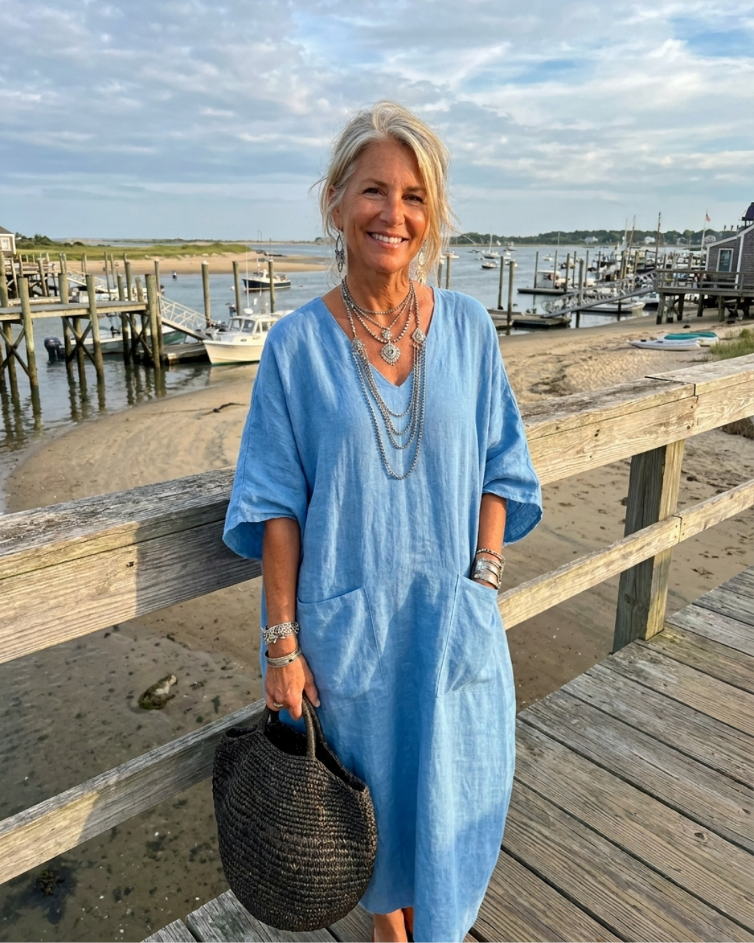 Kaia | Relaxed Kaftan Maxi Dress