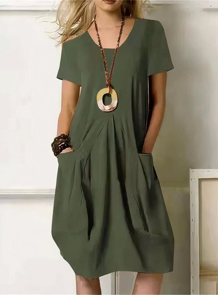 Oriane | Fluid Casual Maxi Dress-