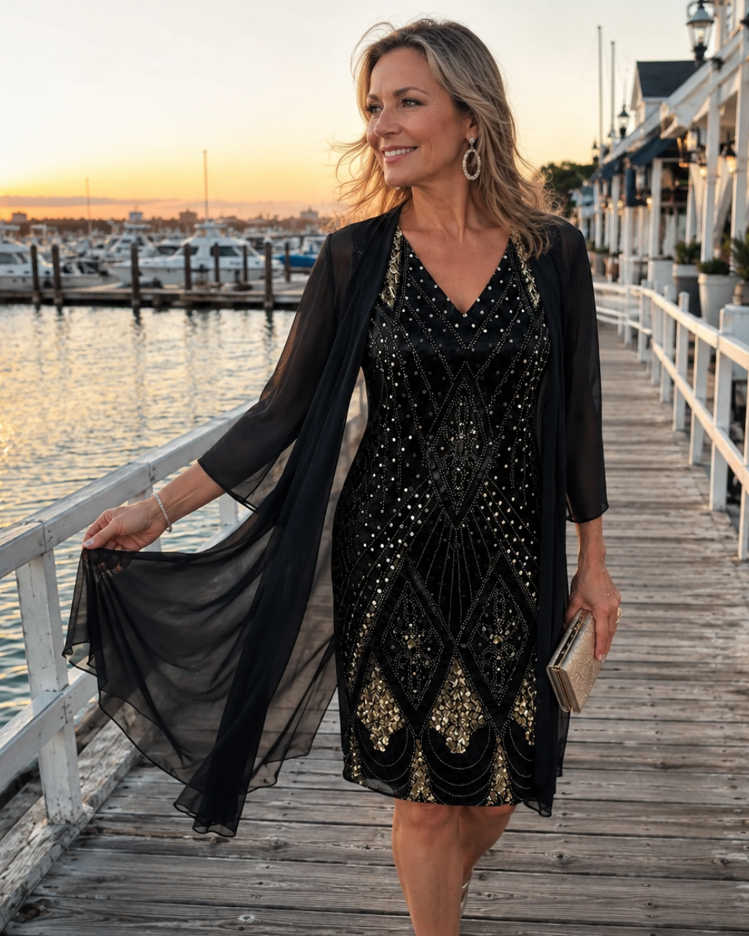 Kalie™ Elegant two-piece Dress