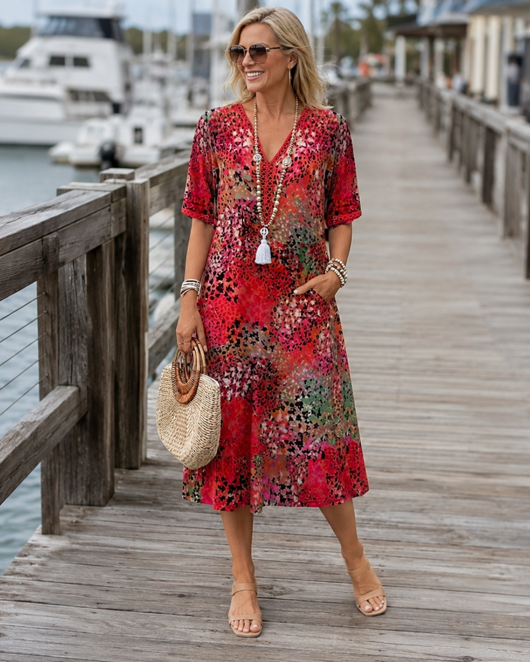 Valesmere | Floaty Midi Dress