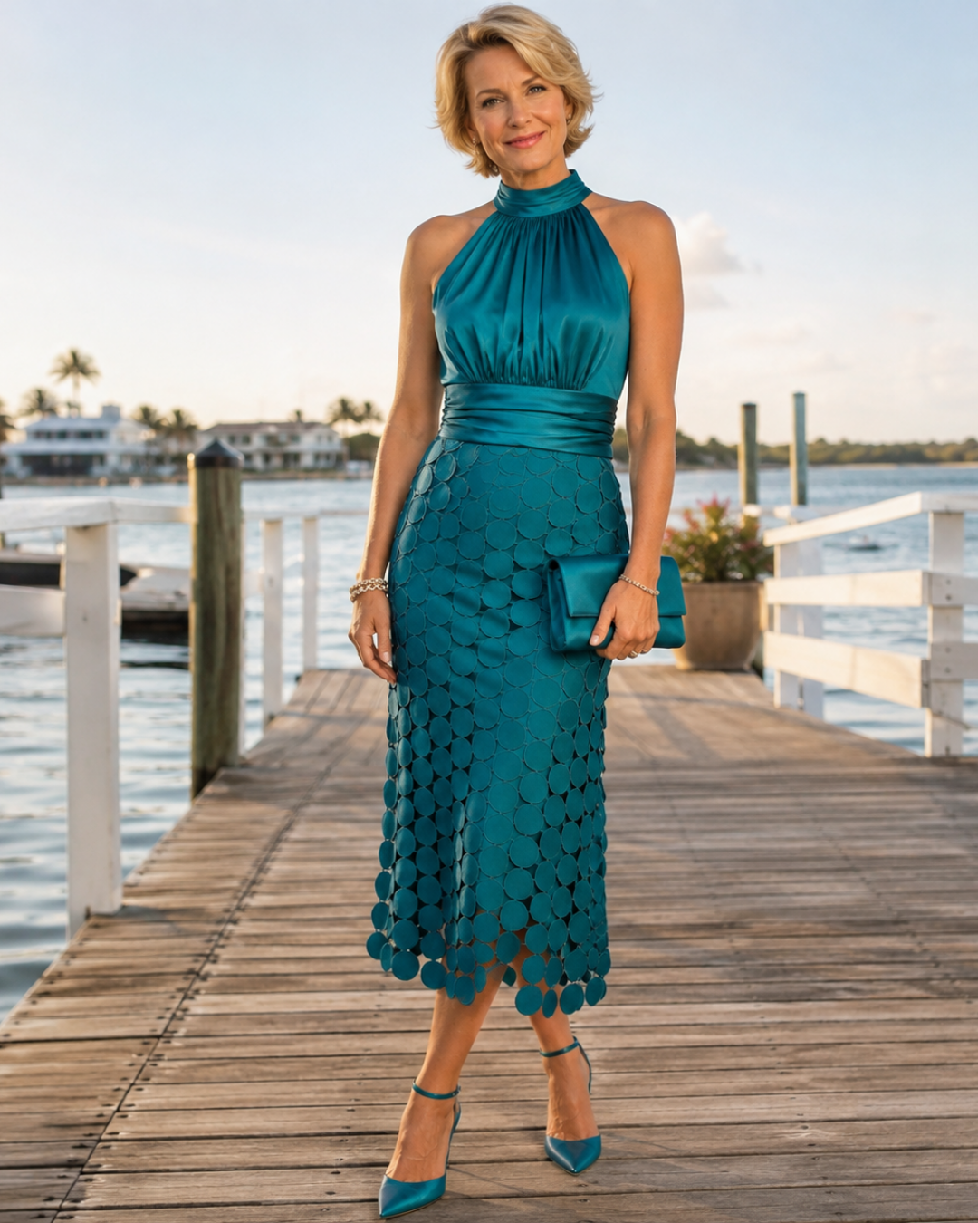 Céline | Elegant Midi Dress
