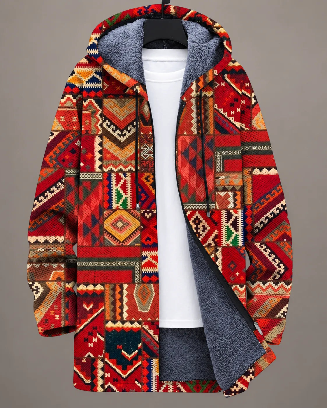 Eliana Heritage Mosaic Hooded Jacket