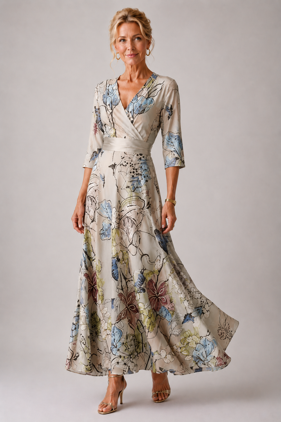 Ysa | Chic Dress with Floral Print