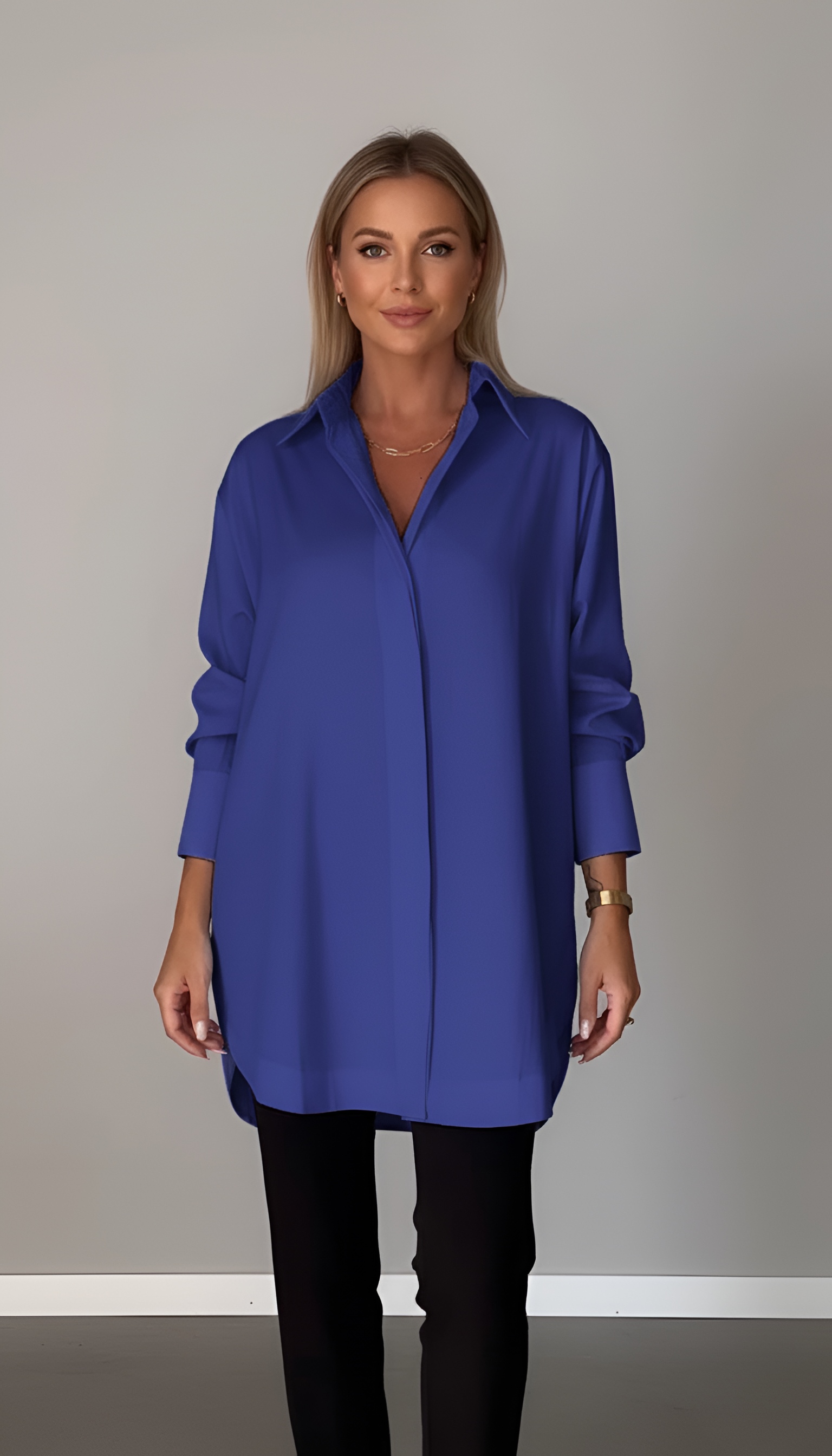 Morgan | Oversized Cotton Shirt