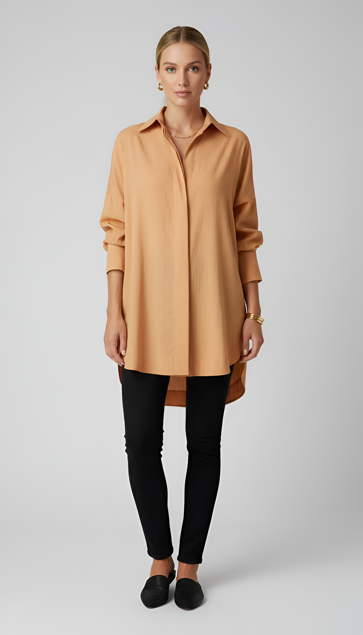 Morgan | Oversized Cotton Shirt