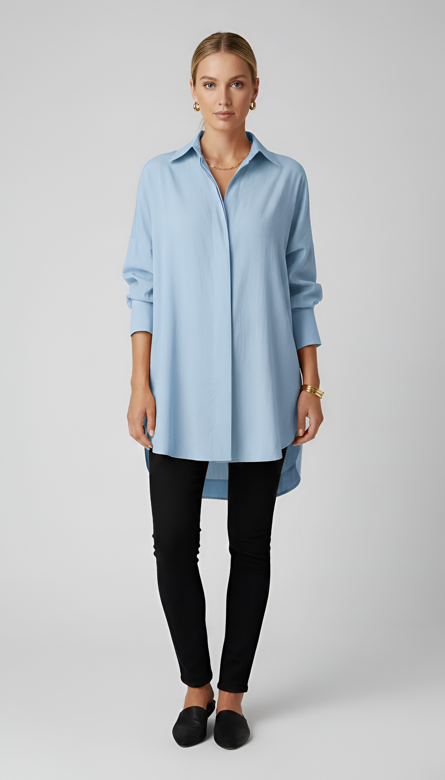 Morgan | Oversized Cotton Shirt