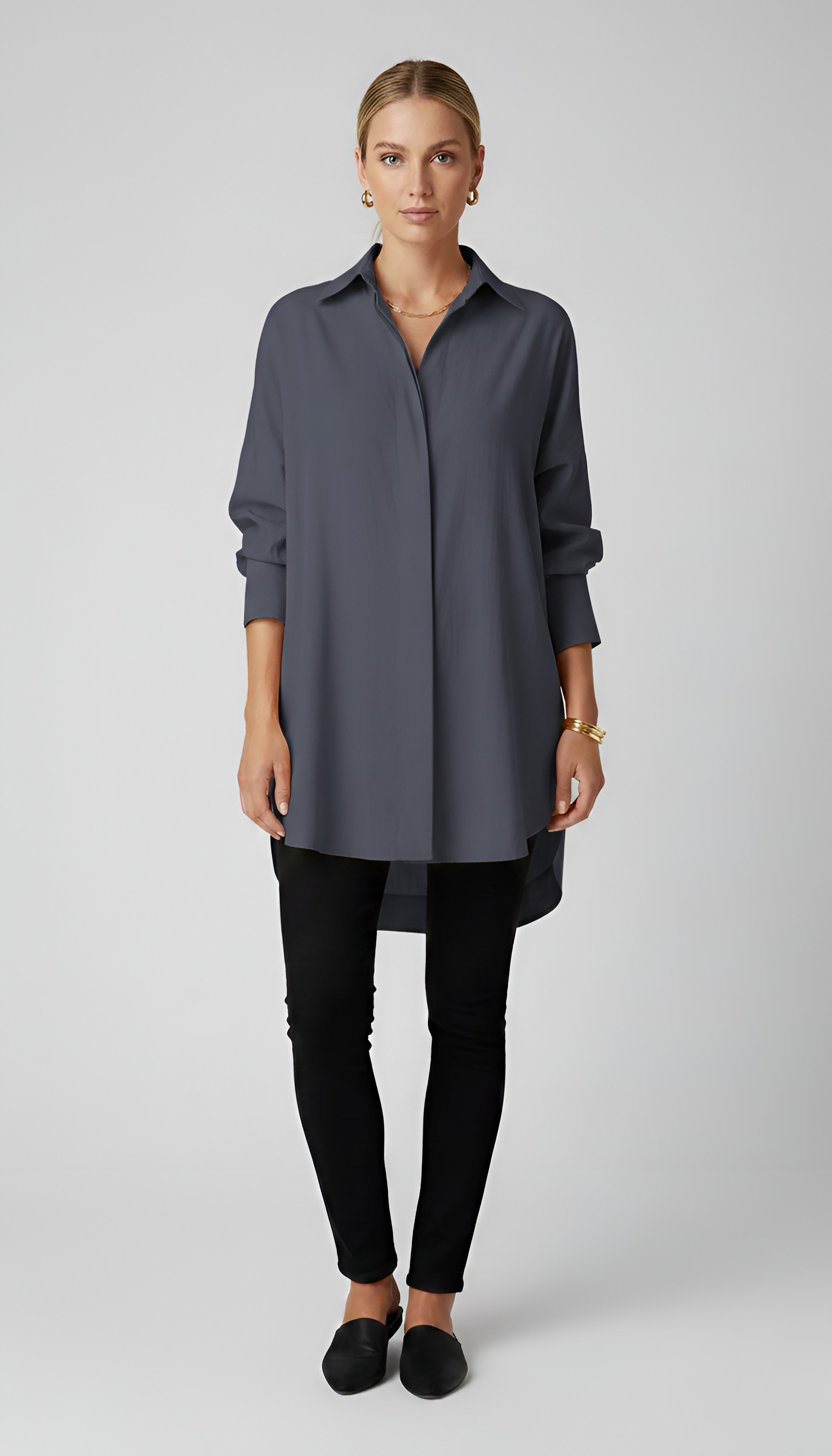 Morgan | Oversized Cotton Shirt