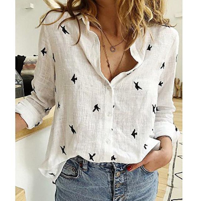 Wren | Casual Linen Summer Blouse