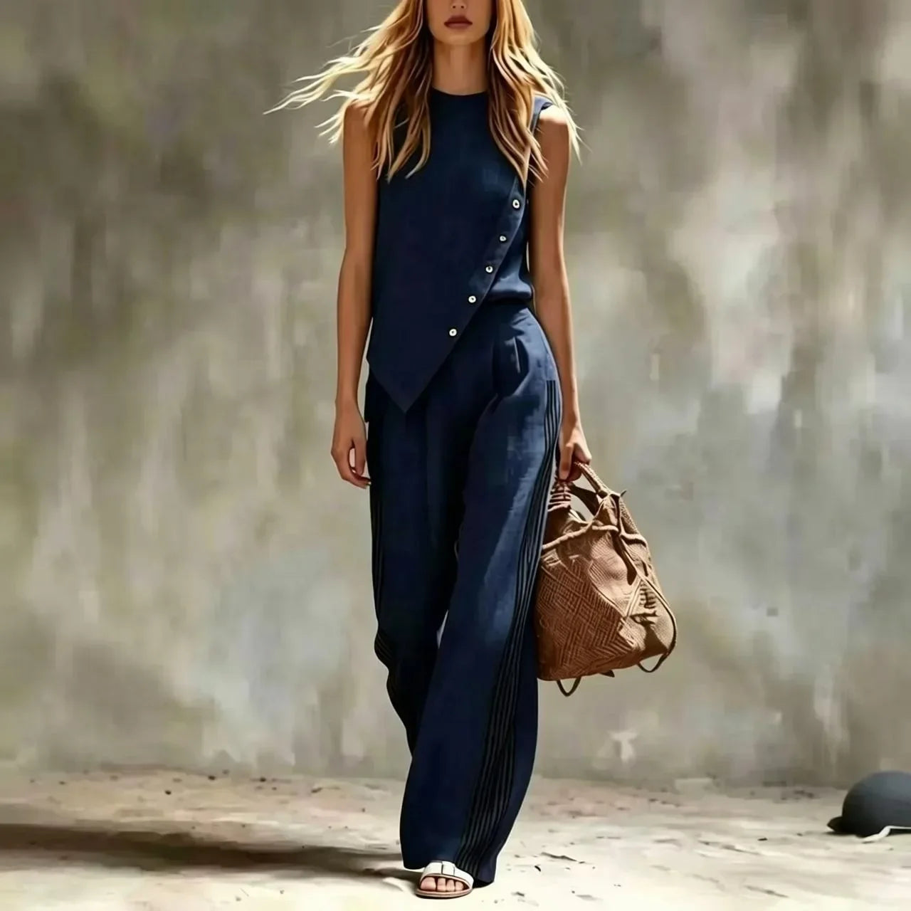 Noelle Relaxed Pants Set
