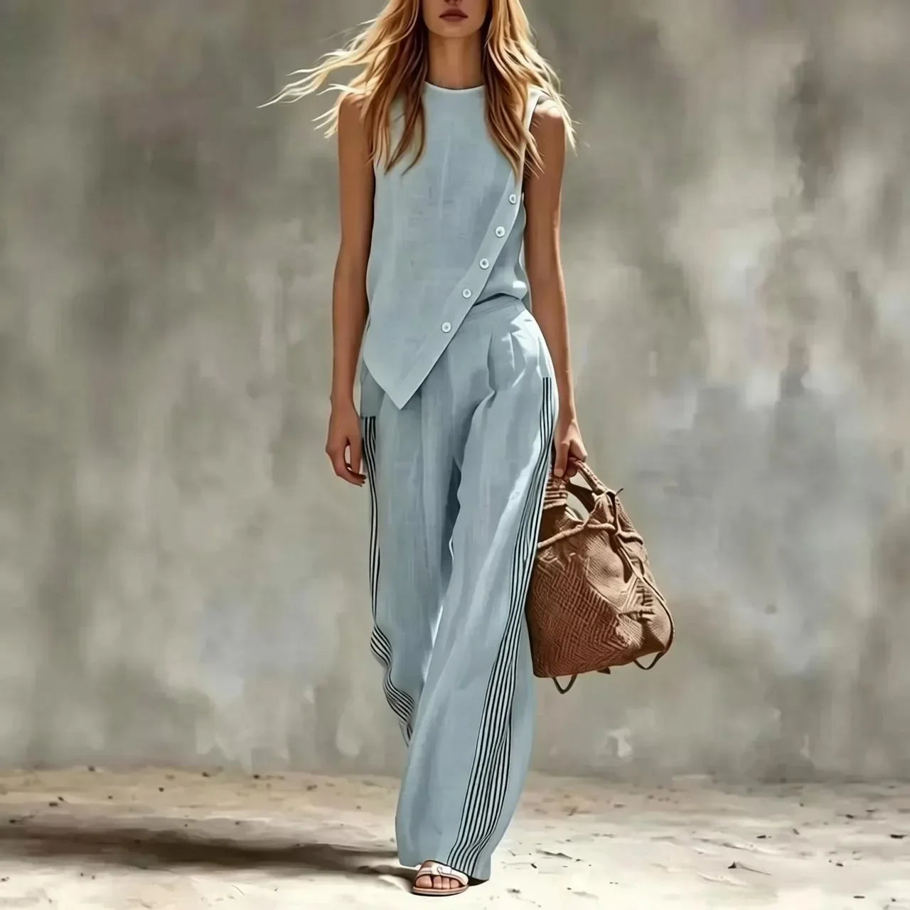 Noelle Relaxed Pants Set