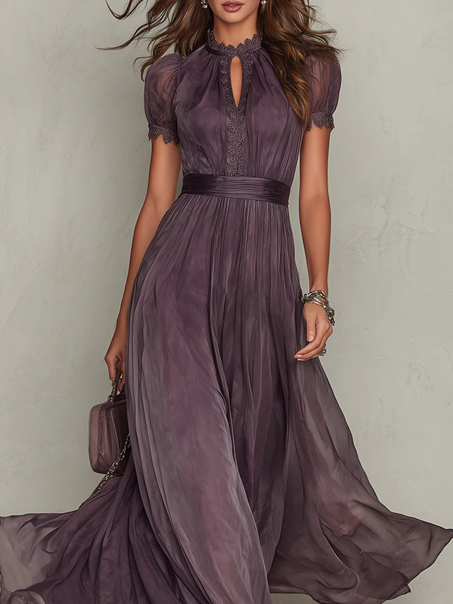 Flavia | Chiffon Maxi Dress