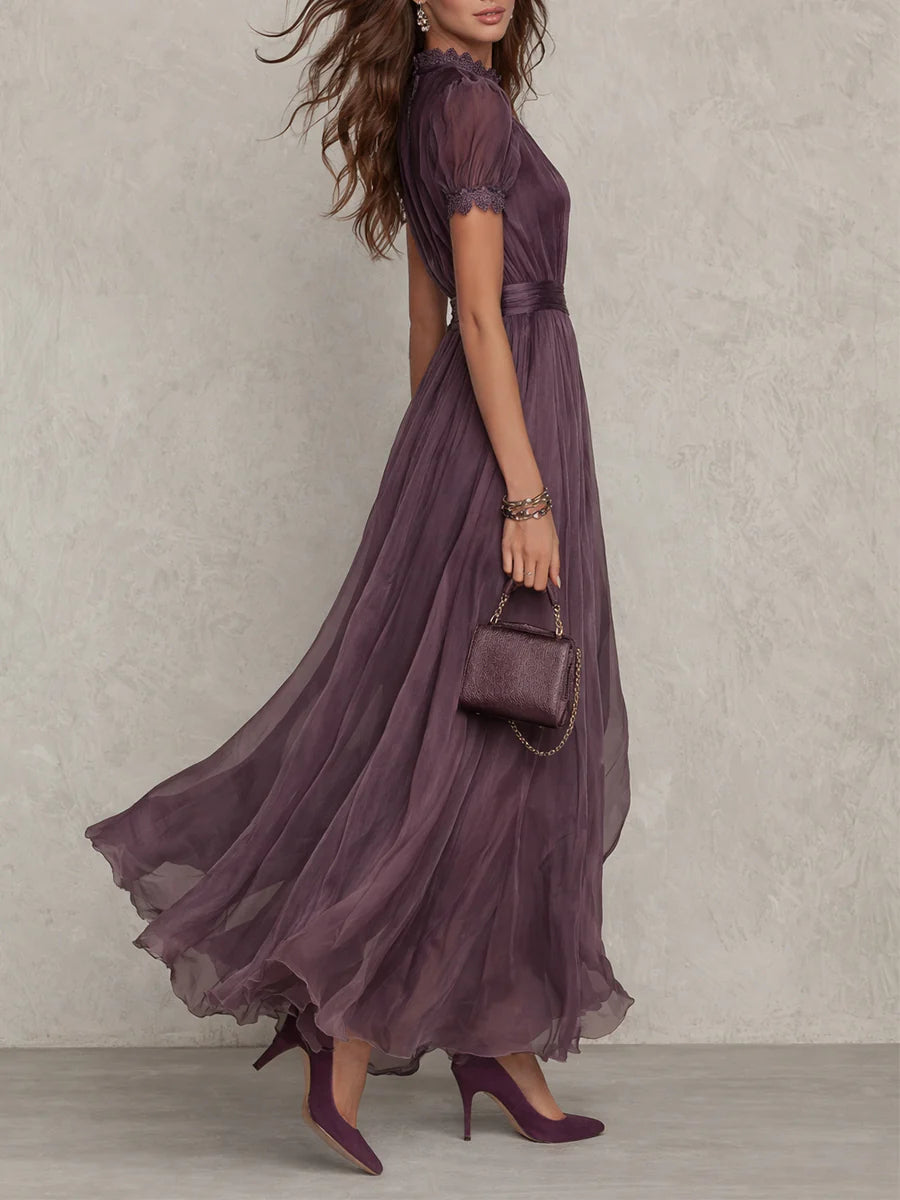 Flavia | Chiffon Maxi Dress