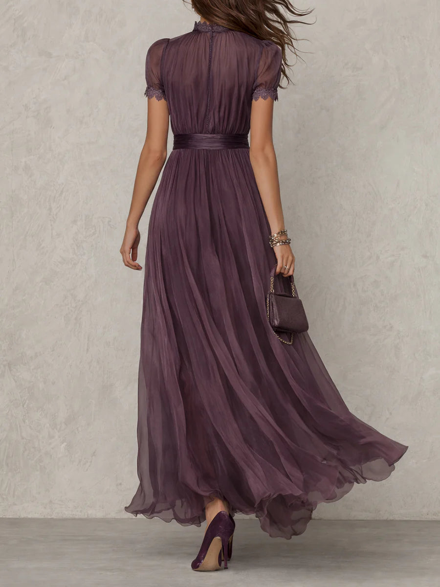 Flavia | Chiffon Maxi Dress