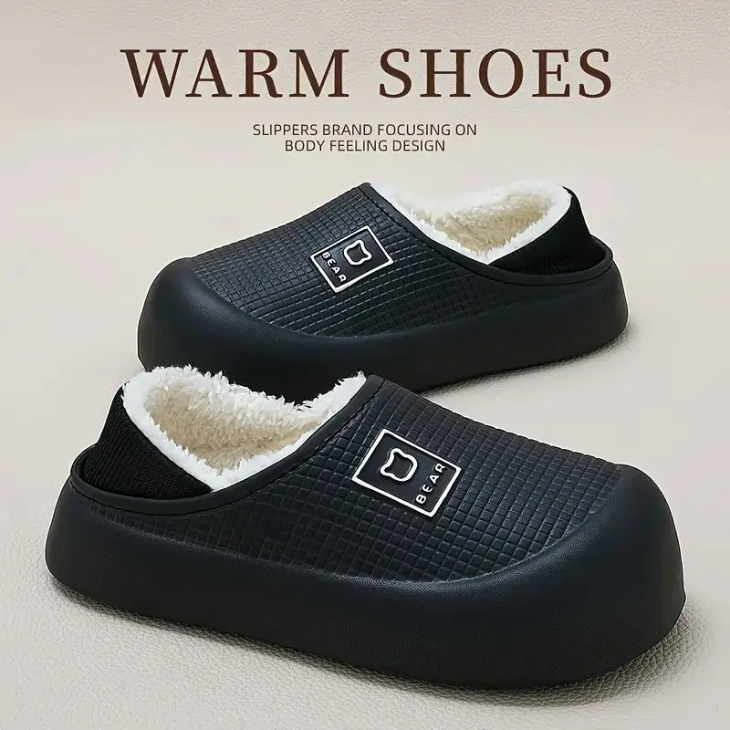 Monica Fleece-Lined Winter Slippers