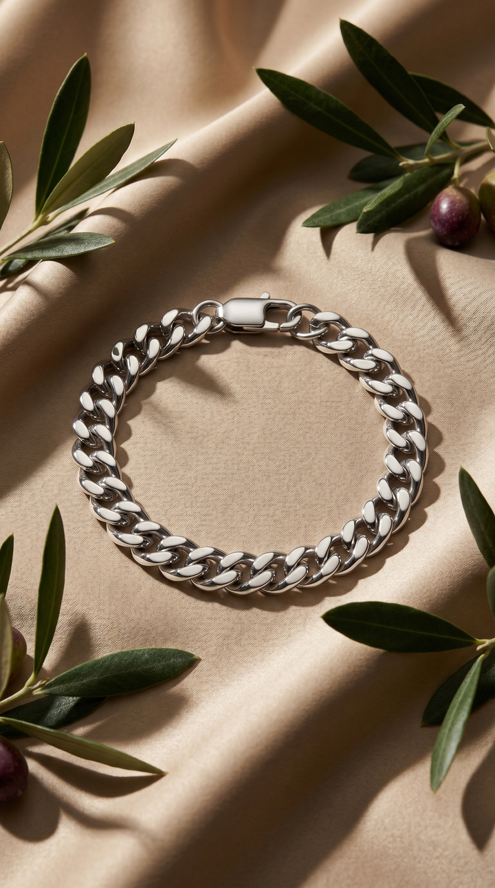 Silverwave | Chunky Chain Anklet