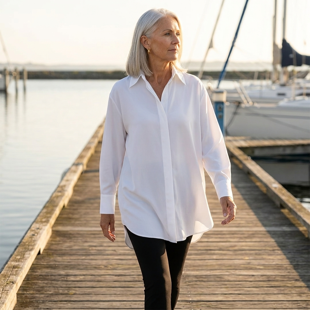Morgan | Oversized Cotton Shirt