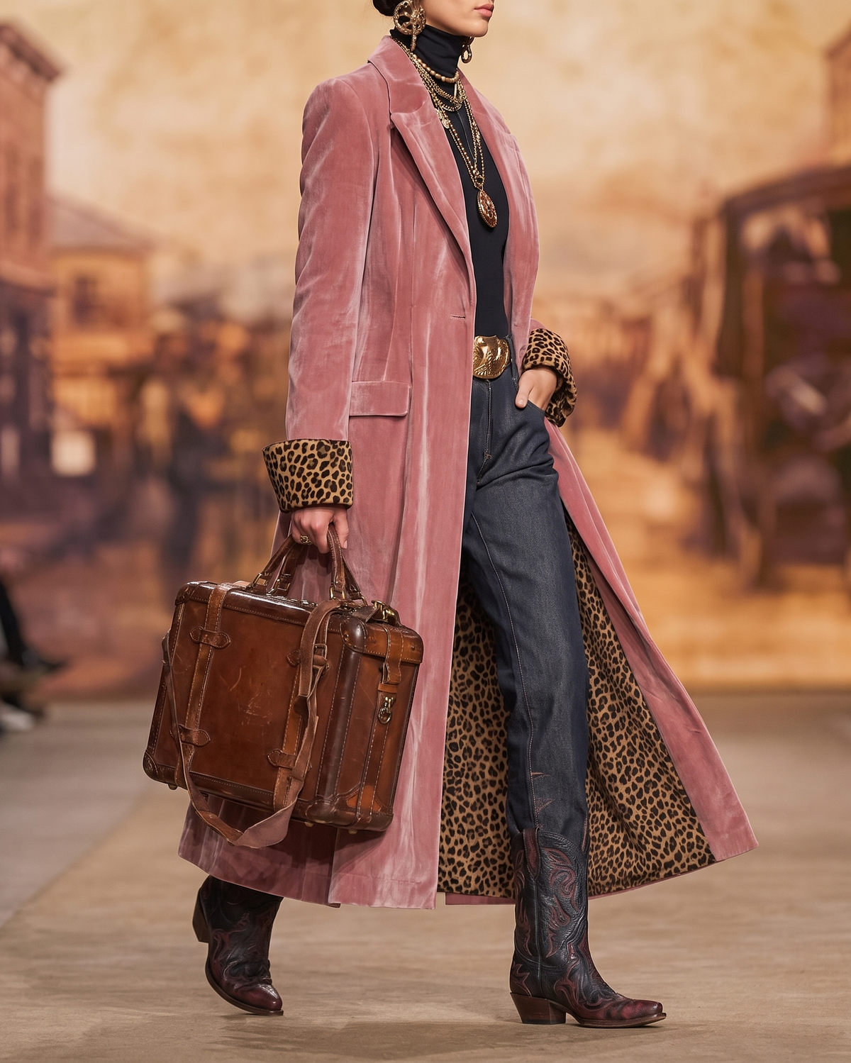 Hollis & June | Madison Velvet Tailored Coat