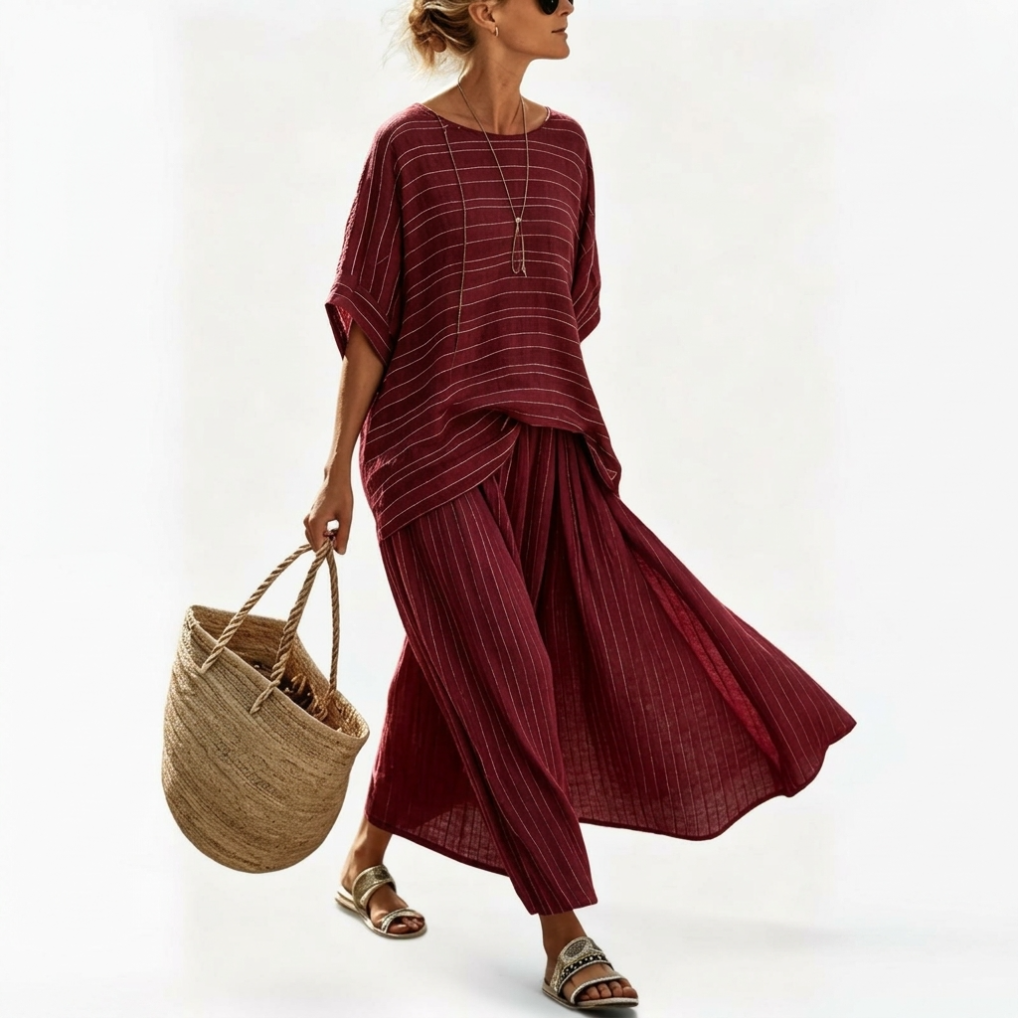 Margot™ Relaxed Top and Wide Skirt Set