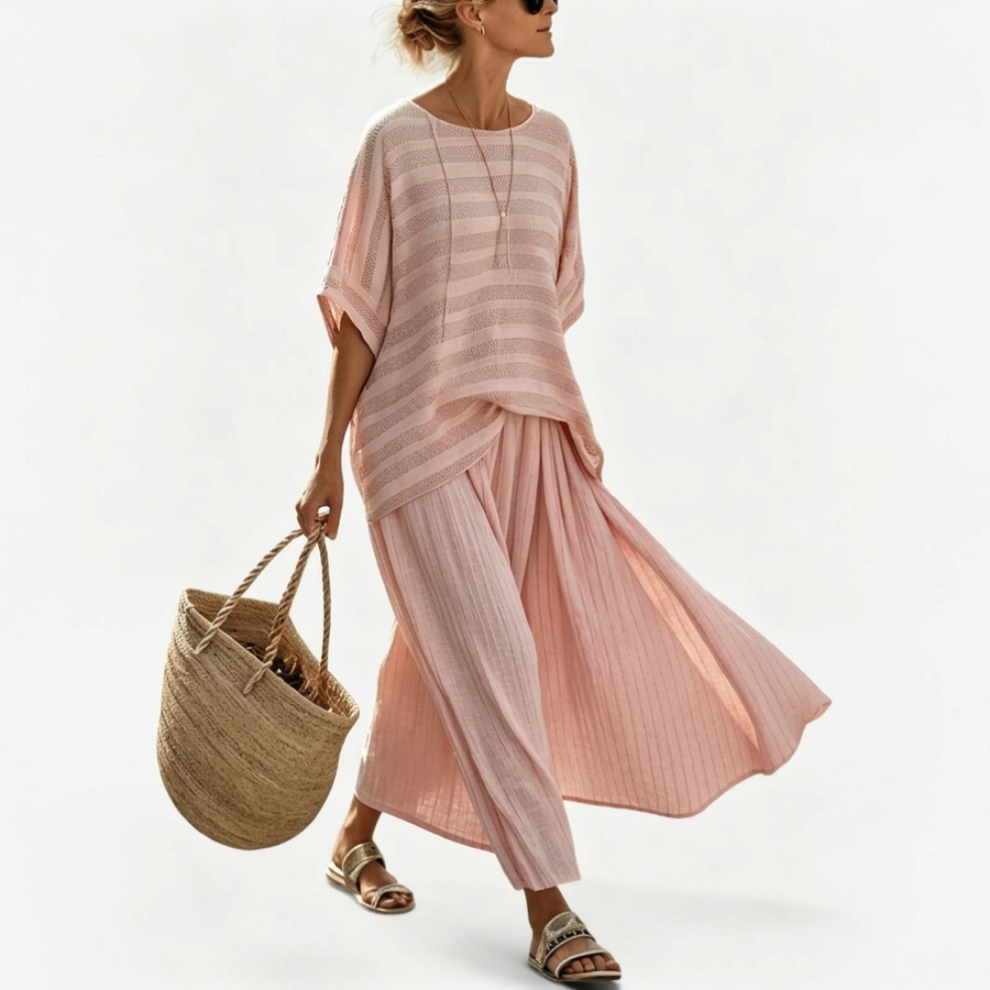 Margot™ Relaxed Top and Wide Skirt Set