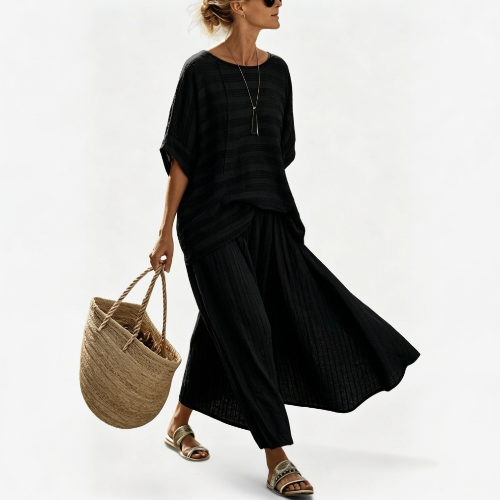 Margot™ Relaxed Top and Wide Skirt Set