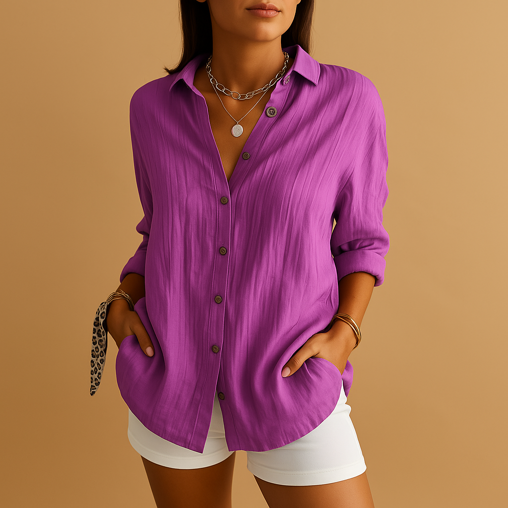 Hazel | Breathable Relaxed Fit Blouse