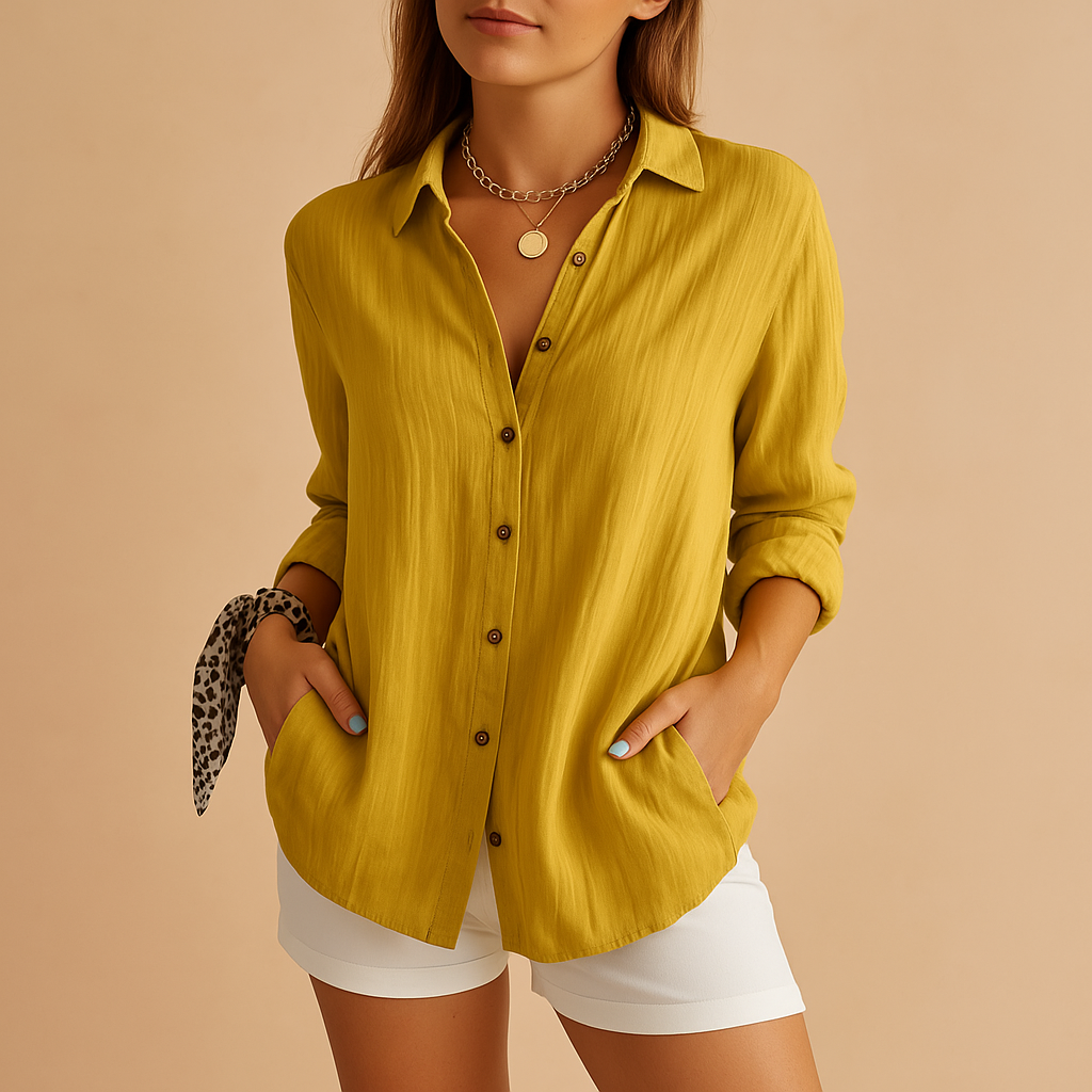 Hazel | Breathable Relaxed Fit Blouse