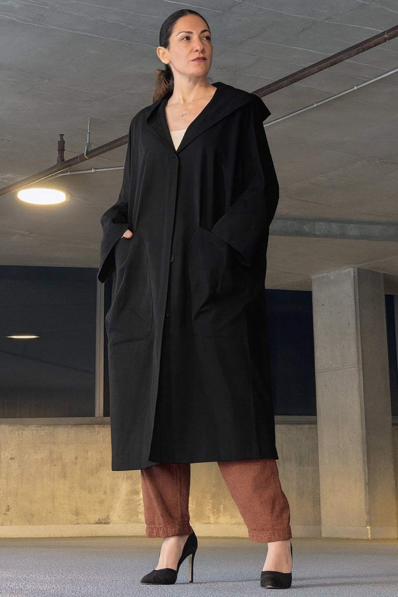 One Size Fits All Oversized Water-Resistant Windbreaker Jacket
