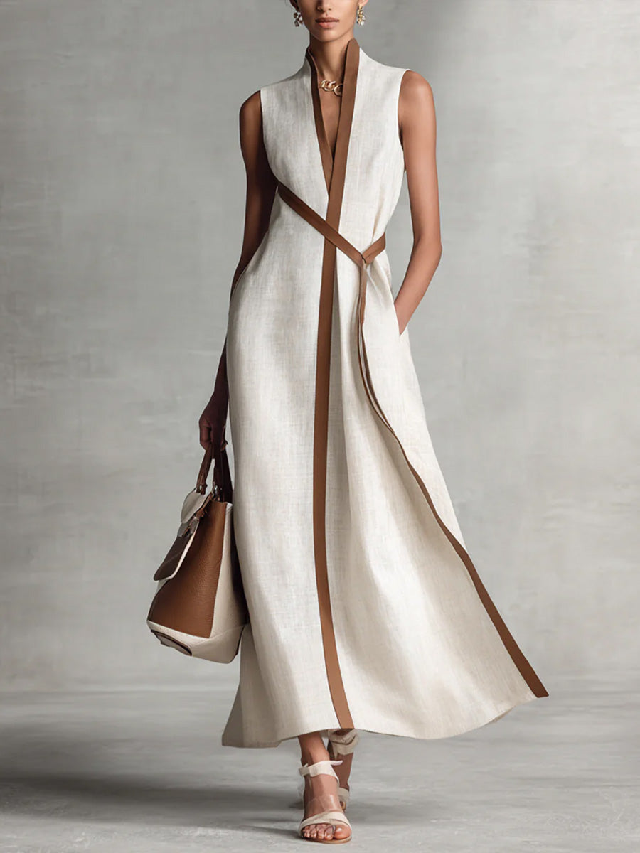 Aria | Sleeveless Maxi Dress