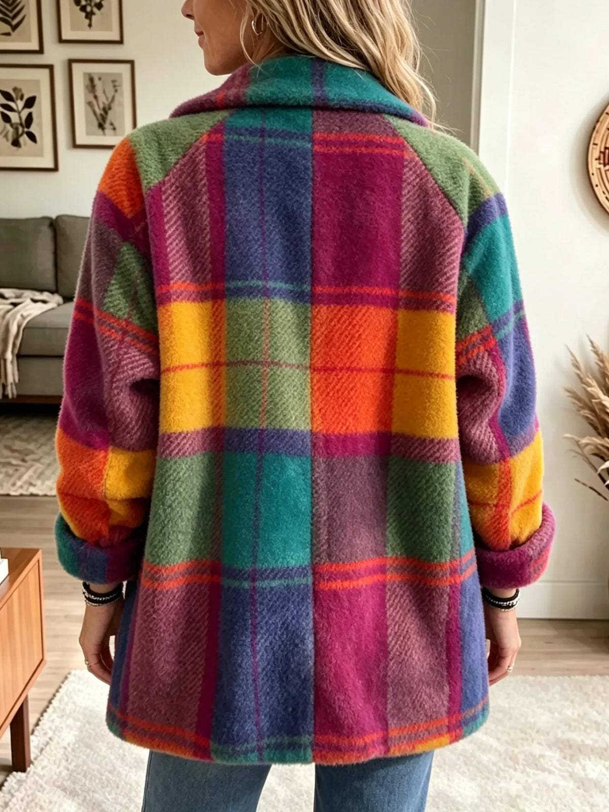 Jenneke | Checkered Jacket